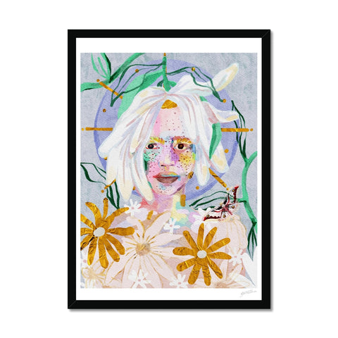 Flower Girl Framed Print