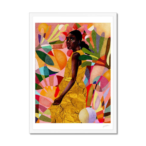 Golden Girl Framed Print